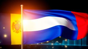 Steaguri Estonia și România, rețea digitală, creștere financiară.