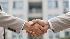 Afacere B2B, parteneriat, încredere, succes, investiție.